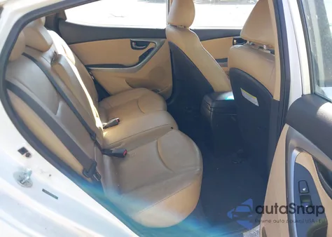 2013 Hyundai Elantra Limited z USA, uszkodzony, nr VIN 5NPDH4AE1DH391390